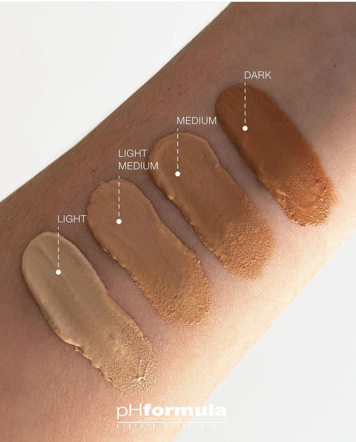 PHFORMULA C.C. KREMAS SU SPALVA (light, medium, dark)  50ml