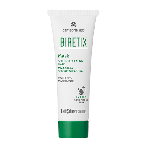 BIRETIX SEBUMĄ REGULIUOJANTI VEIDO KAUKĖ, 25 ML